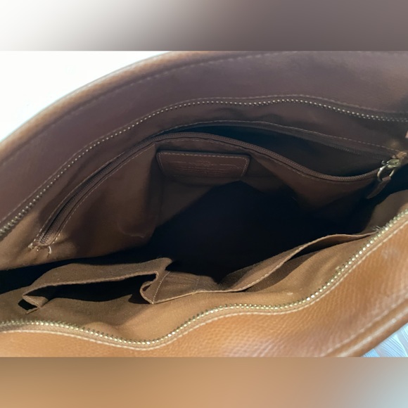 Coach Brown Leather Shoulder Bag - Picture 11 of 13